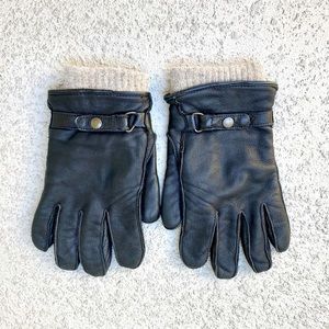 Mens leather gloves